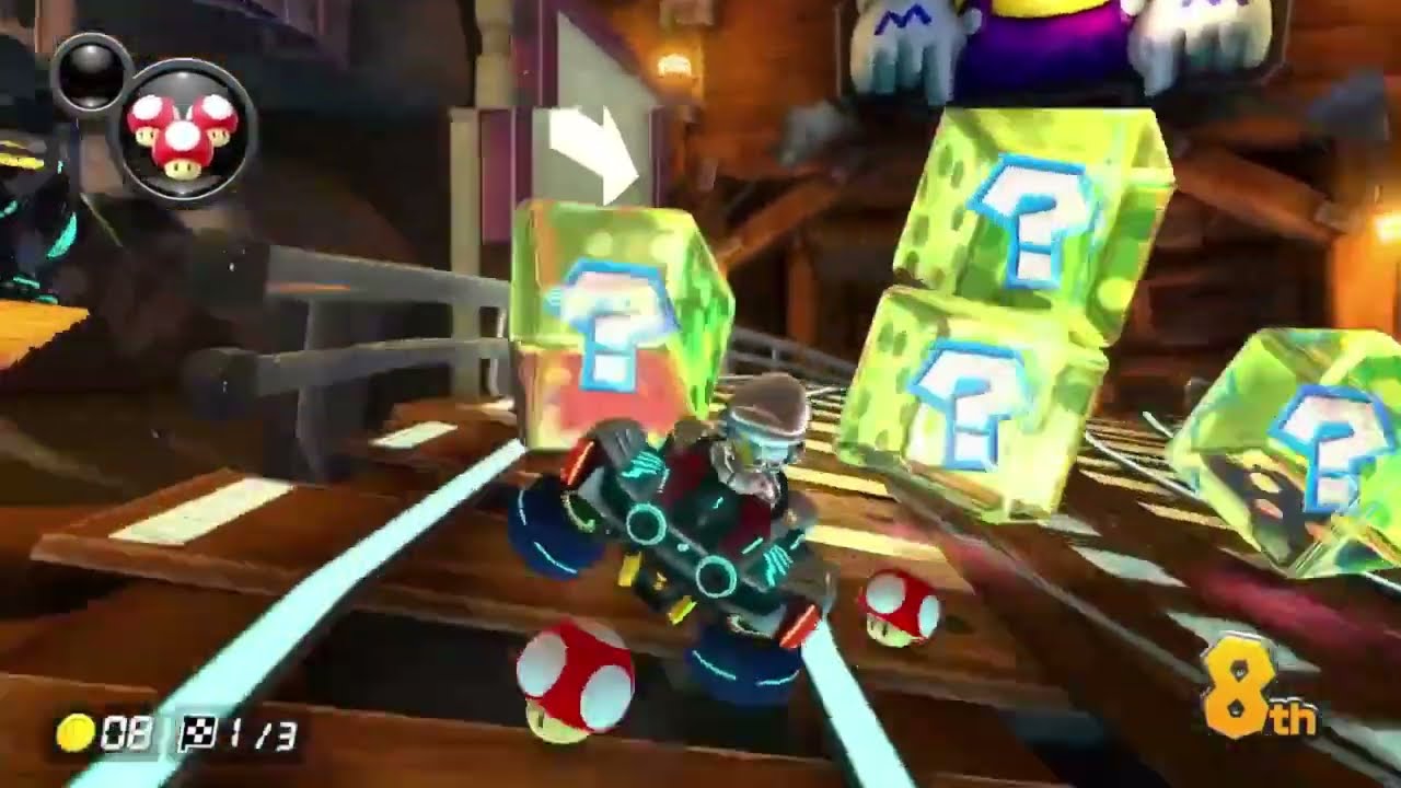 Mario Kart ~ Wario's Gold Mine ~ Metal Mario ~ Triforce Cup ~ Wii