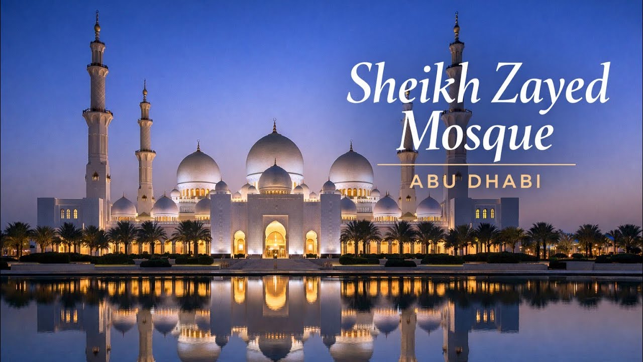 Sheikh Zayed Grand Mosque Abu Dhabi | One of the World’s Most Beautiful Mosques