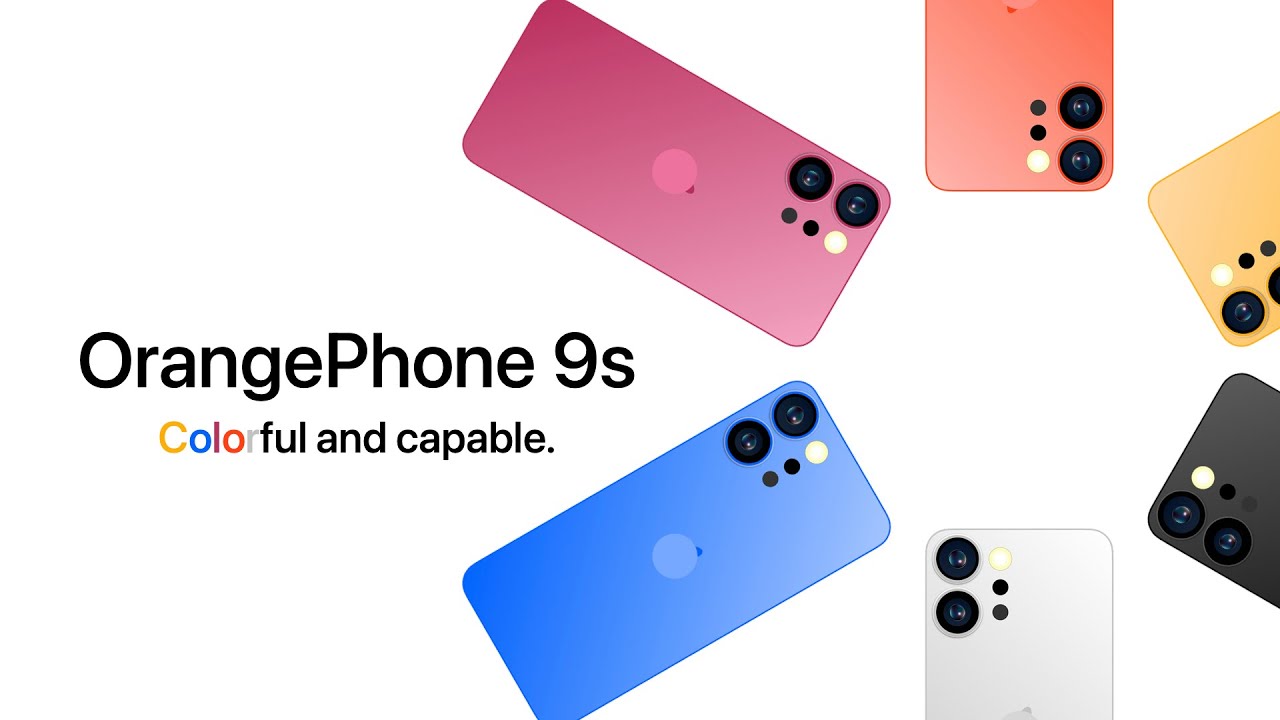 Colorful and capable. | OrangePhone 9s