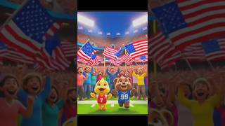 Chick &amp; Baby Bear’s Big Football Comeback! 🏈✨ | Never Give Up Story#Shorts #FootballStory #KidsStory