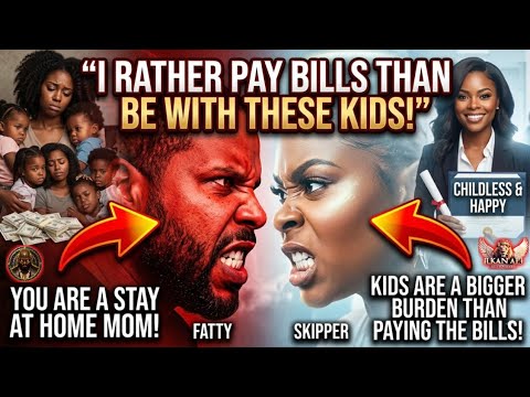 I RATHER PAY BILLS THAN BE WITH THESE KIDS! 🗣️💨👶🏾📺 @TEAM_FATTY