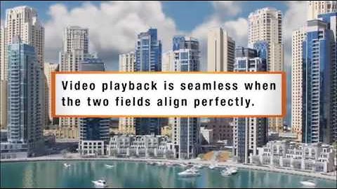 Digital-Video Interlaced Video