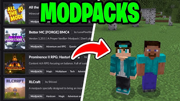 How To Play Minecraft Modpacks With Friends! - FREE