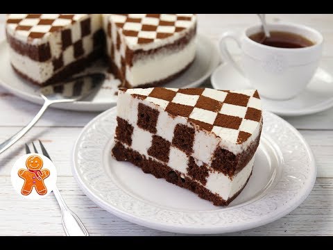 Торт "Шахматная Доска" ✧ Chess Cake (English Subtitles)