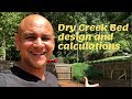 Dry Creek Bed Design & Calculations | Sarros Landscaping