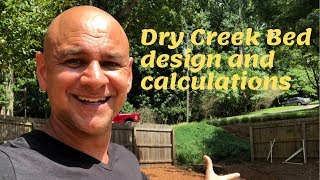 Dry Creek Bed Design, Drainage and Calculations 🔨 Dry Creek Bed (The Complete Scope!)