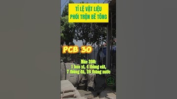 MẤT TIỀN OAN Nếu Không Biết Tỉ Lệ Trộn Bê Tông Trong Xây Dựng #shorts #betongtuoi #thicongtrongoi