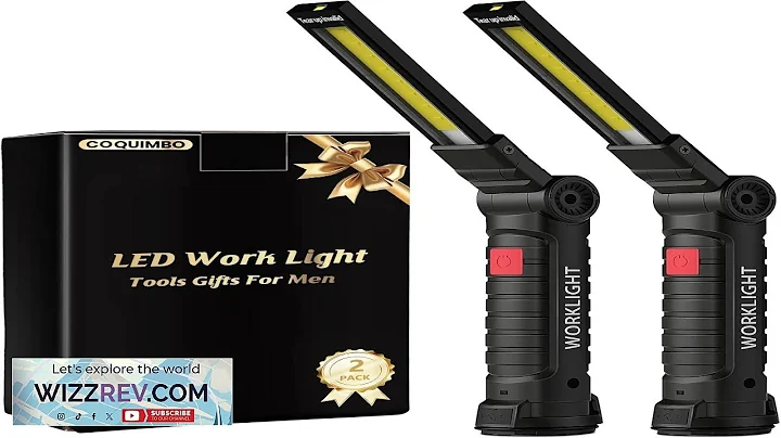 Coquimbo Tool Gifts for Men Dad Him Rechargeable LED Work Light Grill Review