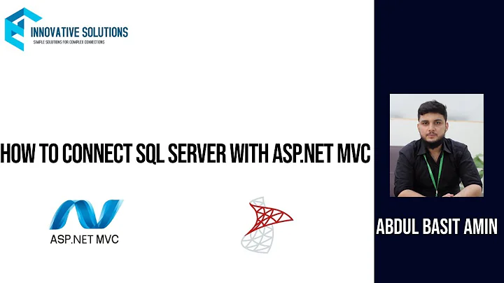 How to connect database with ASP .NET MVC