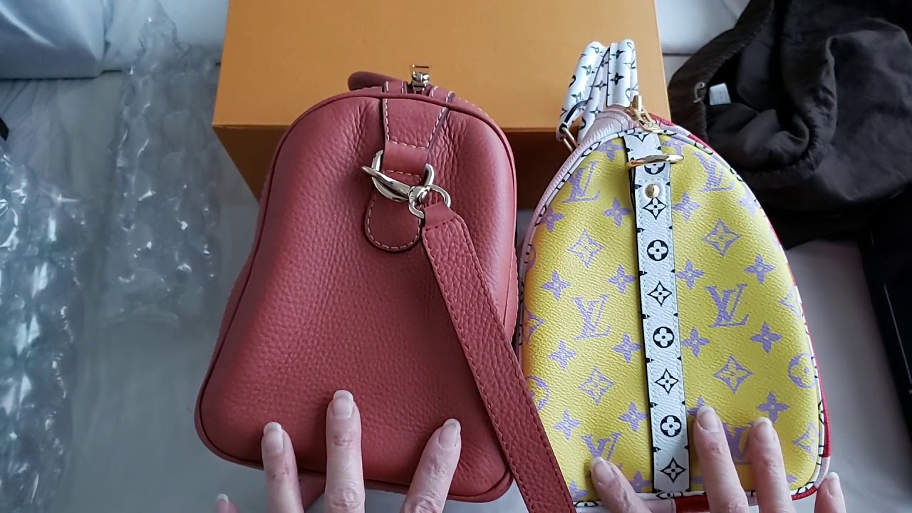 Louis Vuitton Speedy bag analysis and alternatives comparison Prada Gucci  Duffle Boston bag 