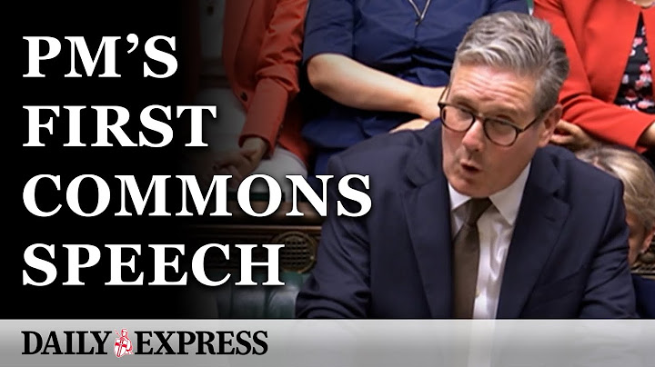 IN FULL: Keir Starmer addresses Parliament for the first time as Prime Minister