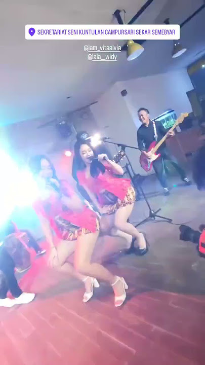 Proses Syuting Vita Alvia X Lala Widy - Mangku Purel _ Kebaya Merah