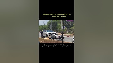 Xe máy va chạm ô tô khiến người đàn ông tử vong #hanchetainan #tainan #antoàngiaothông #shorts