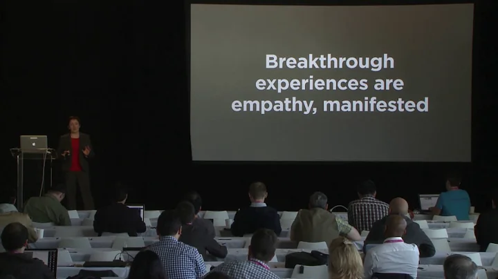 "Developing Breakthrough Customer Experiences," Be...
