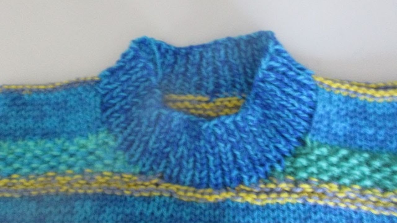 Comment réussir un col de façon super simple - La Grenouille Tricote