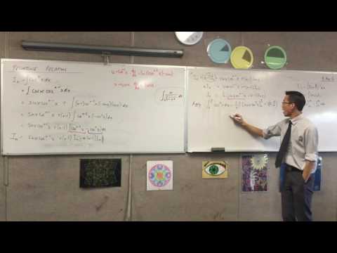 Recurrence Relations (4 of 4: Integration by parts with definite integrals)