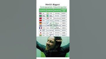 Top 10 Biggest Companies by Country in 2025 🌍