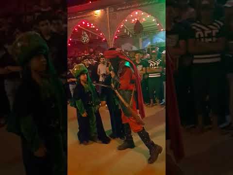 مقتل ولدي مسلم بن عقيل عليهما السلام في موكب ثامن الأئمة ليلة الثامن من محرم عام 1439