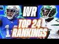 DARKHORSE WR1? Updated Top-24 Wide Receiver Rankings for 2024 Fantasy Football