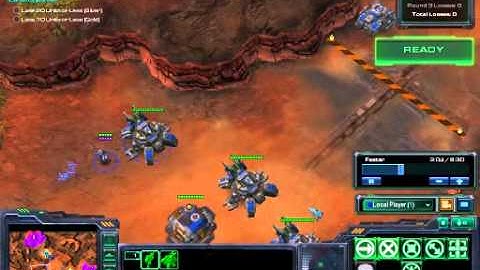 Starcraft II Challenge: Tactical Command Perfect