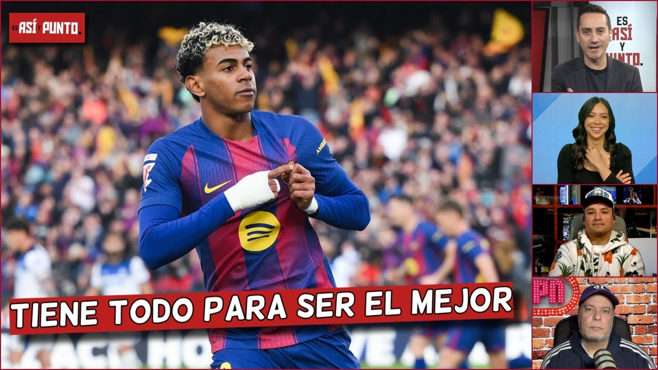 LAMINE YAMAL LO TIENE TODO para ser el LÍDER del BARCELONA por MUCHOS AÑOS | Es Así y Punto