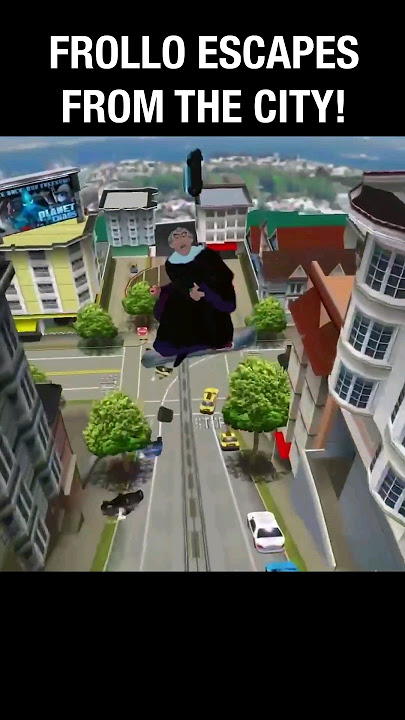 Frollo Escapes from the City (and escapes an oppressive reality!)