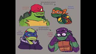 Mind Swap Ninja Turtles (ROTTMNT Comic Dub)