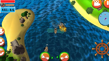 Pirate Battleship Fight 3D | IOS & Android Gameplay Video
