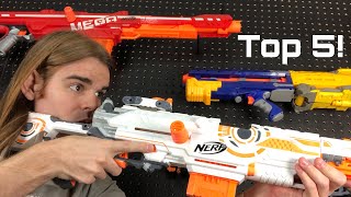 NERF TOP 5 BEST Nerf SNIPERS Of All Time!