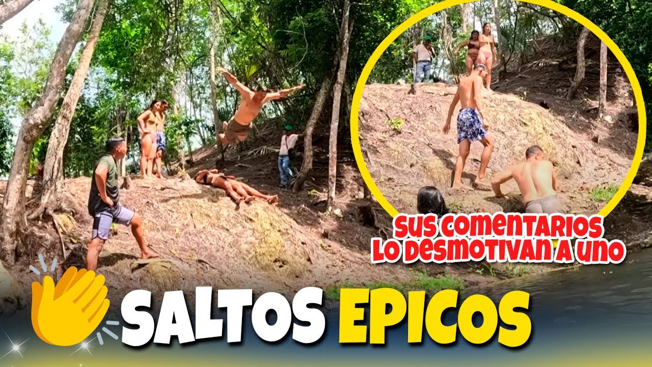 Haciendo saltos épicos, Camaron salto por encima de HEYDI Y WENDY. Katy se enojo con camaron