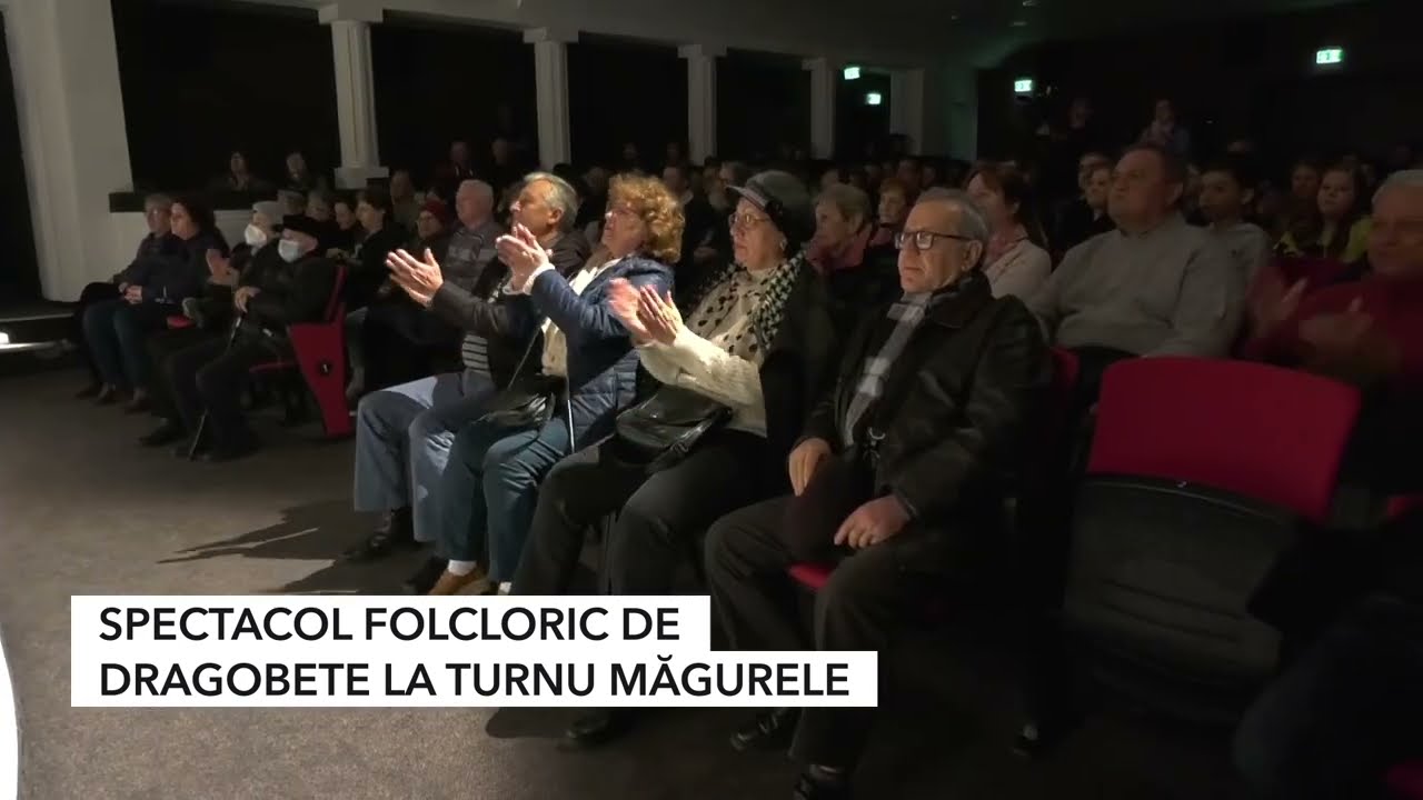 SPECTACOL FOLCLORIC DE DRAGOBETE LA TURNU MĂGURELE