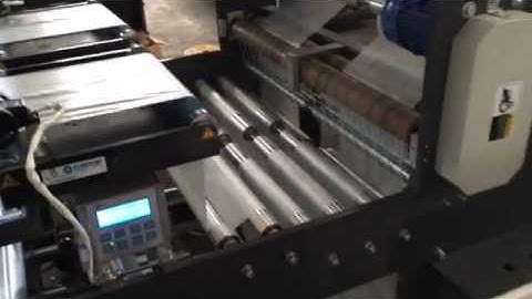roll garbage bag making machine with fully automatic exchange