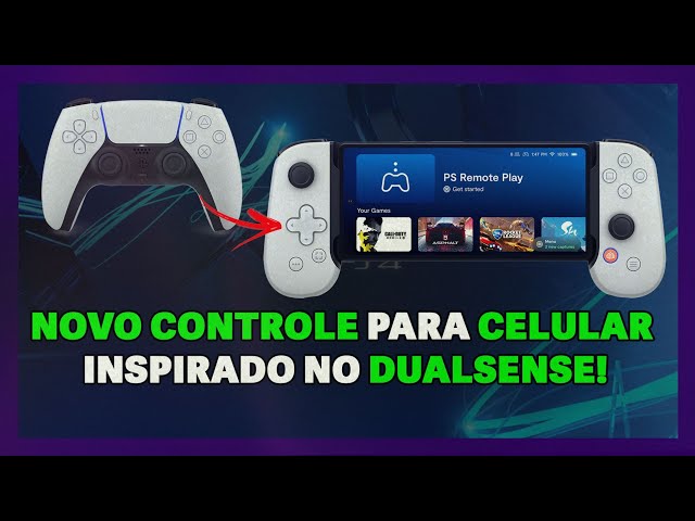 PlayStation anuncia controle para jogar games de PS4 e PS5 no iPhone