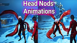 The Ghoul Head Nodding Animations
