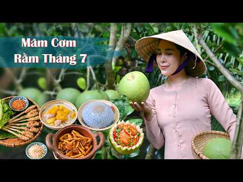 Mâm Cơm Chay Sắc Màu Rằm Tháng 7, Mộc Mạc Mà Ngon | Vietnamese vegetarian food |Khói Lam Chiều #214