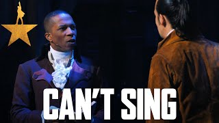 'Aaron Burr, Sir' but Aaron Burr can't sing | Hamilton