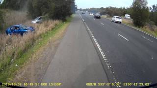 20161007 - M4 Motorway Crash