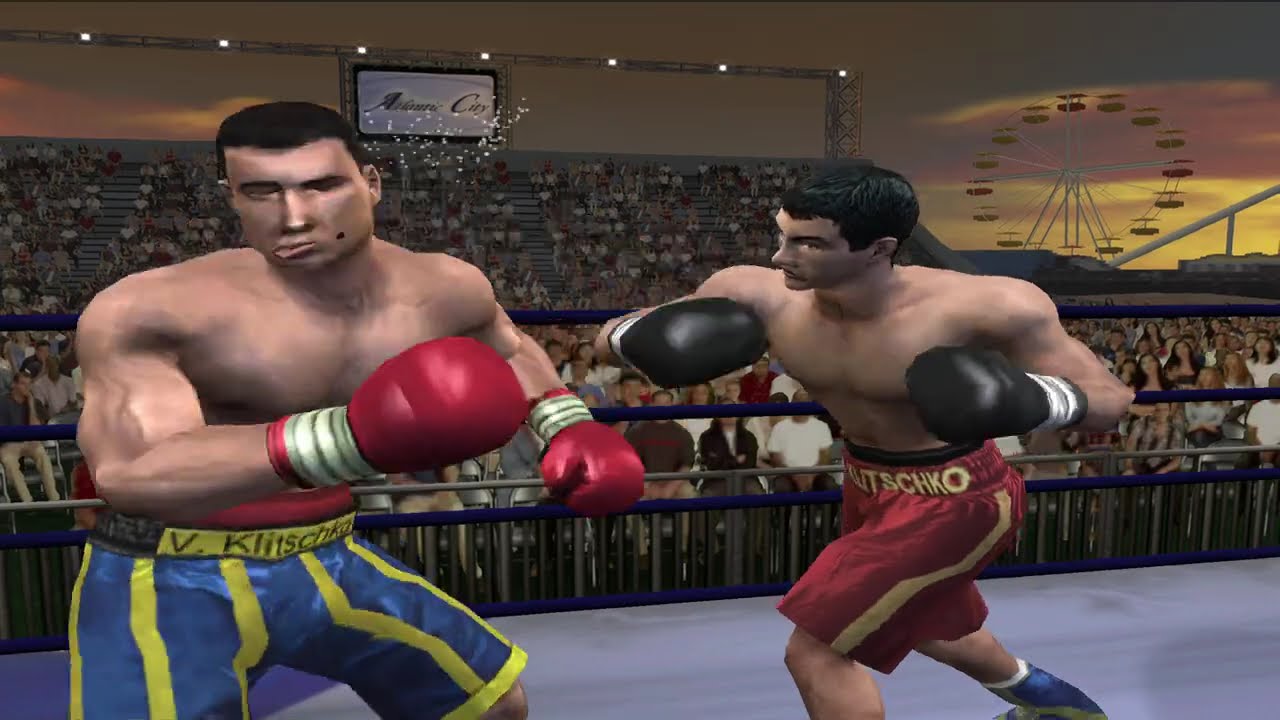 Wladimir Klischko VS Vitali Klitschko | Knockout Kings 2002 (PS2) PCSX2 gameplay [4K]