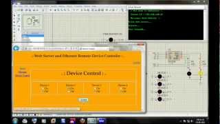 Web Server Using PIC18f4585 Microcontroller