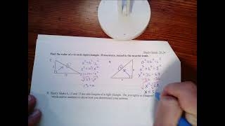 Pythagorean Theorem Study guide 2025