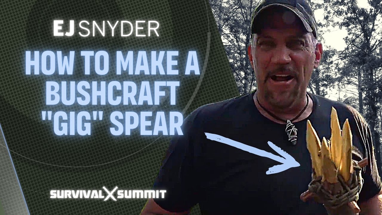 How To Build A Bushcraft Gig Spear Featuring Ej Snyder The