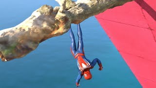 GTA 5 Water ragdolls | SPIDERMAN Mod Jumper/Falls Compilation ep.2 (Euphoria physics Funny Moments)