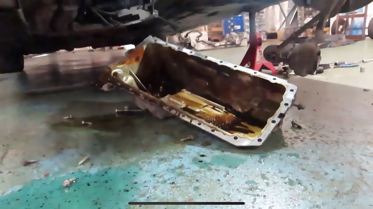 BMW 335i N54 Oil Pan Gasket and Front Main Seal Replacement YouTube