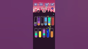 water sort puzzle level 355 guru #games #gaming #gameplay