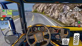 US Cargo Truck Driving 3D Gameplay - Offroad Mud & City Transport Mode screenshot 1