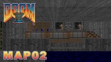 Doom 2 Longplay - MAP02: Underhalls