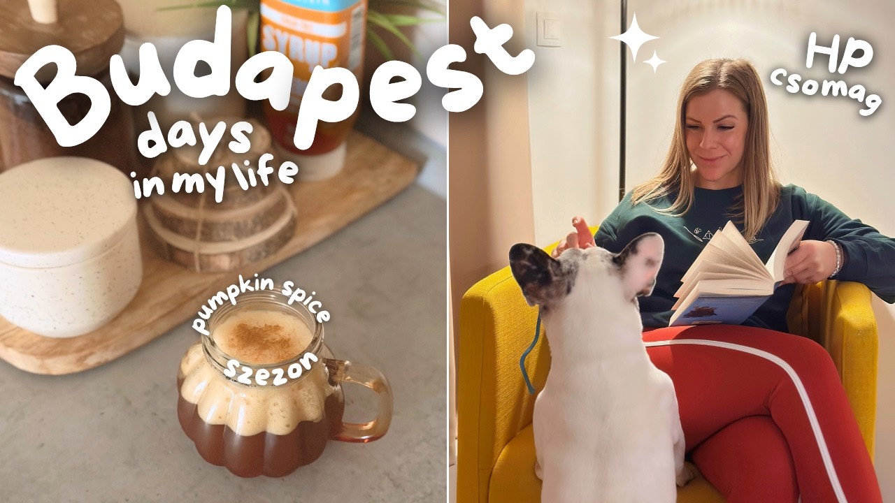 őszi napok Budapesten 🍂 pumpkin spice szezon, HP csomag 🎃🧙🏻‍♀️
