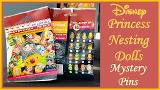 Disney Pin Unboxing | Disney Princess Nesting Doll Mystery Pins
