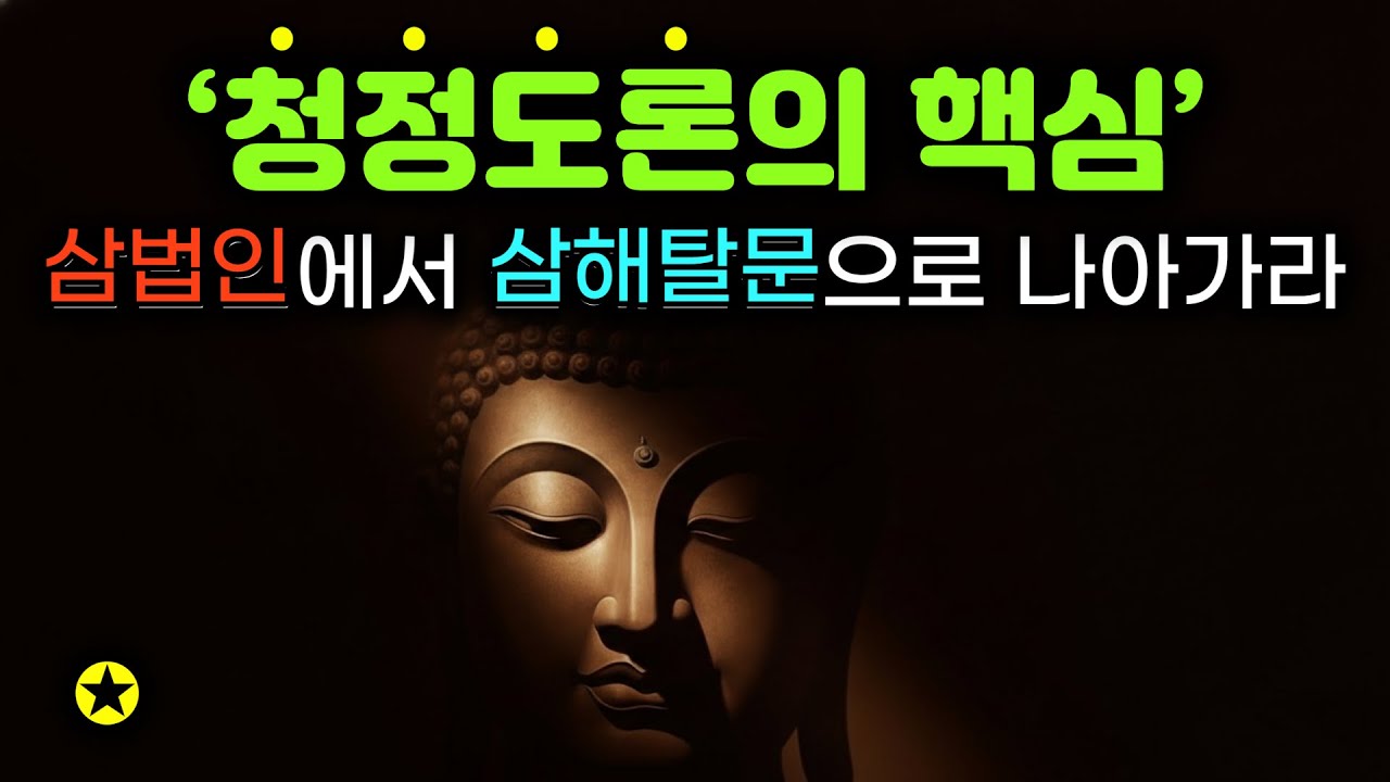 당신에게 "해탈의 문"을 열어 드립니다 | 최고급 수행자들을 위한 영상 | 청정도론의 핵심 설명 | 초기불교 최고의 논서 청정도론 해설