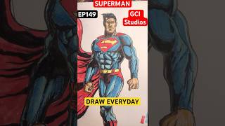 SUPERMAN / ACTION COMICS / GCI STUDIOS / DRAW EVERYDAY/ EP149 #howtoderawcomics #dcmultiverse